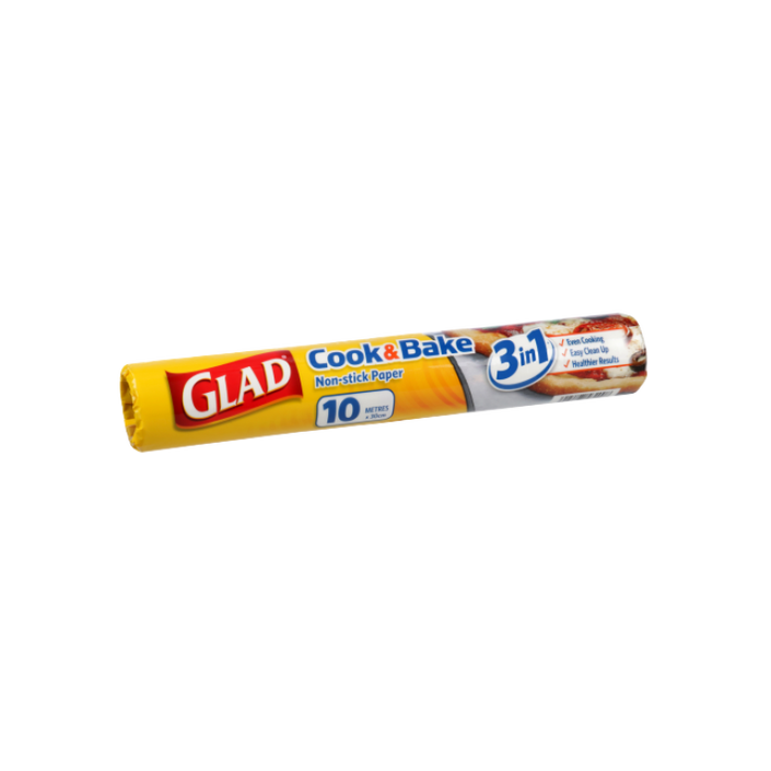 Glad® Cook &  Bake Paper 10m Refill