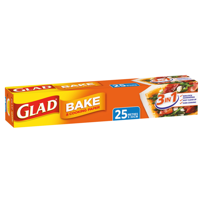 Glad® Cook & Bake Paper 25m Dispenser