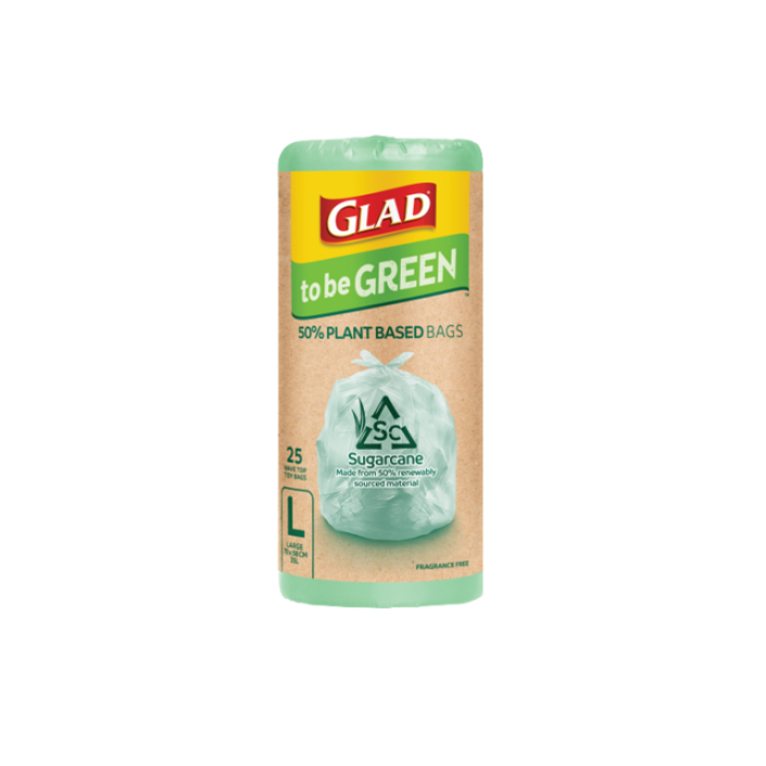 Glad to be Green® Plant Based Bags Large 25pk