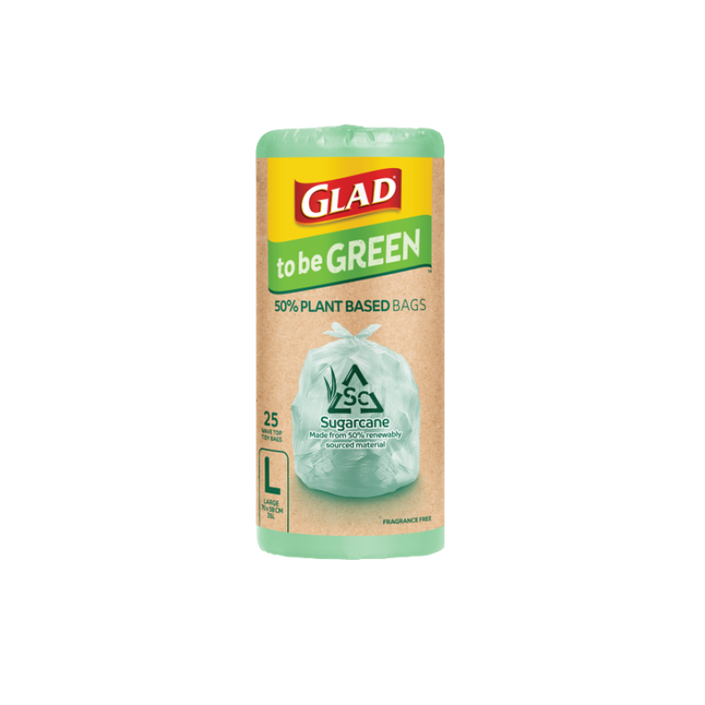 Glad to be Green® Plant Based Bags Large 25pk