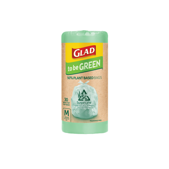 Glad to be Green® Plant Based Bags Medium 30pk