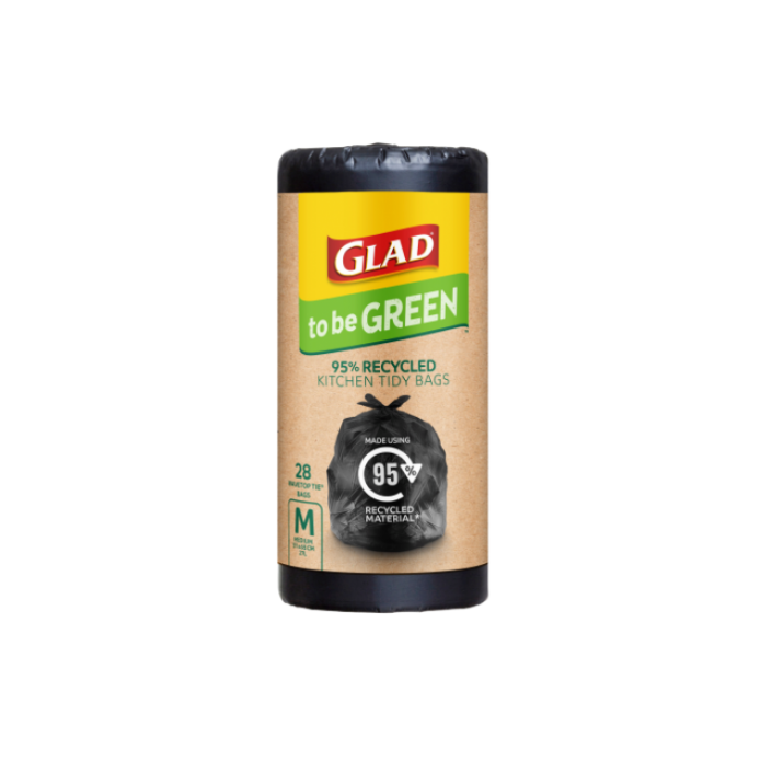 Glad to be Green® Recycled Bags Medium 28pk