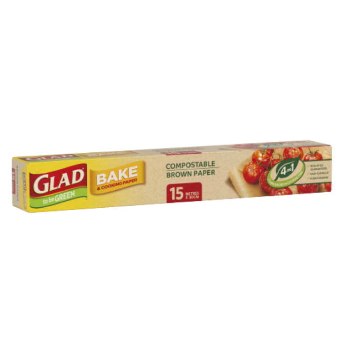Glad to be Green® Compostable Bake Paper 15m