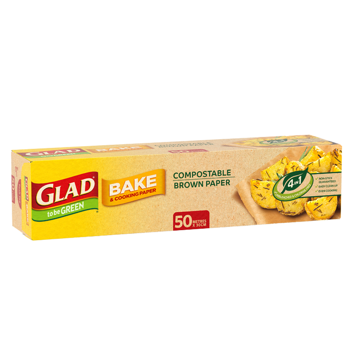 Glad to be Green® Compostable Bake Paper 50m